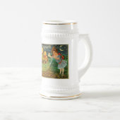 Young Witch's Brew: Pompoen Mannen op Magick Altar Bierpul (Voorkant rechts)