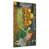 Young Witch's Brew: Pompoen Mannen op Magick Altar Klembord (Rechts)