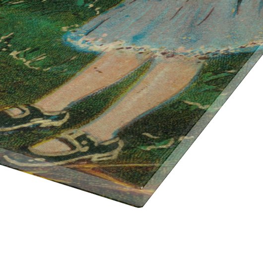 Young Witch's Brew: Pompoen Mannen op Magick Altar Snijplank (Hoek)