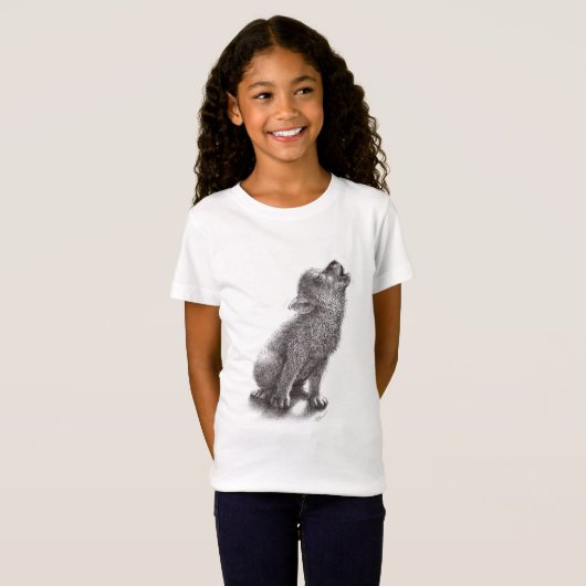 Young Wolf T-shirt (Voorkant volledig)