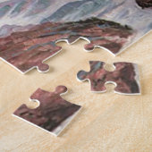 Young Woman and the Big Wave (door Frantisek Kupka Legpuzzel (Zijkant)