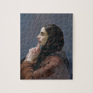 Young Woman at Prayer, 1879 (olie op doek) Legpuzzel