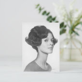 Young Woman Briefkaart (Staand voorkant)