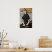Young Woman of the People Poster (Keuken)