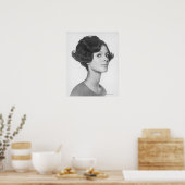Young Woman Poster (Keuken)
