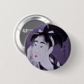 Young Woman Ronde Button 5,7 Cm (Voorkant /achterkant)