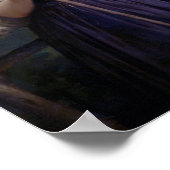 Young Woman Shepherdess, Bouguereau Poster (Hoek)