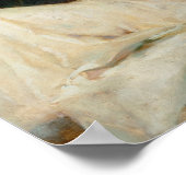 Young Woman Smoking, 1894 Poster (Hoek)