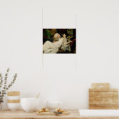 Young Woman Smoking, 1894 Poster (Keuken)