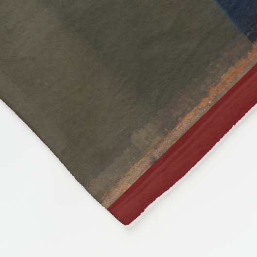 Young Woman Water Pitcher Vermeer Fleece Blanket (Hoek)