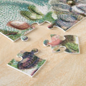 Young Woman with Flowers  Print Legpuzzel (Zijkant)