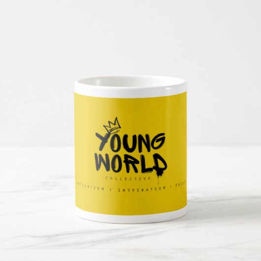 Young World Collective Logo Koffiemok (Center)