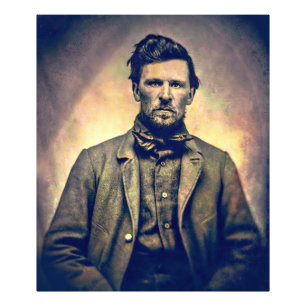 Young Wyatt Earp c. 1870 Foto Afdruk