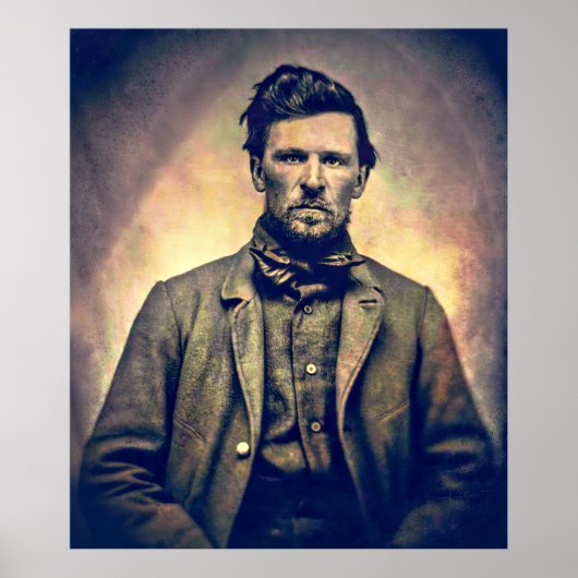 Young Wyatt Earp c. 1870 Poster (Voorkant)