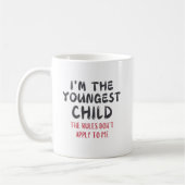 Youngest Child – Rules Don't Apply to Me Custom Koffiemok (Links)