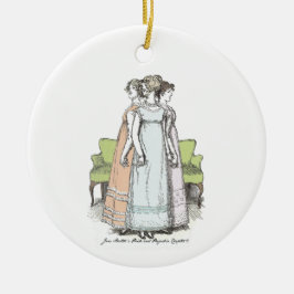 Youngest & Tallest - Jane Austen Pride & Prejudice Keramisch Ornament