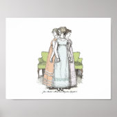 Youngest & Tallest, Jane Austen Pride & Prejudice Poster (Voorkant)