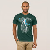YoungQ Basic Bella Canvas T-Shirt (Voorkant volledig)