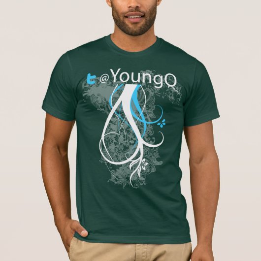 YoungQ Basic Bella Canvas T-Shirt (Voorkant)