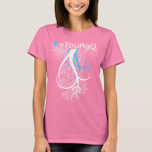 YoungQ Dames Petite T-Shirt (Voorkant)