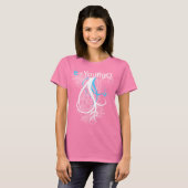 YoungQ Dames Petite T-Shirt (Voorkant volledig)