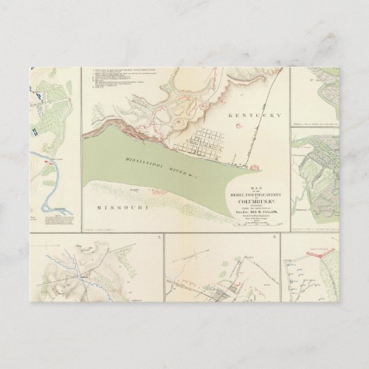 Youngs Branch Columbus, Ky Briefkaart (Voorkant)