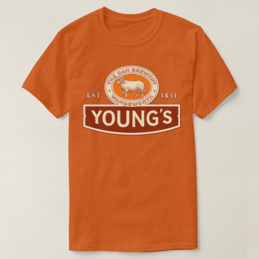 YoungsRam Brewery T T-shirt (Design voorkant)