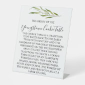 YOUNGSTOWN COOKIE TAFEL TROUWTEKEN RECLAMEBORD MET VOETSTUK (Voorkant)