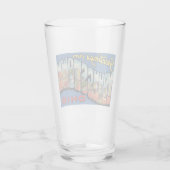 YOUNGSTOWN OHIO PINT GLASS GLAS (Achterkant)