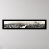 Youngstown Panoramic Photo 1905 Poster (Voorkant)