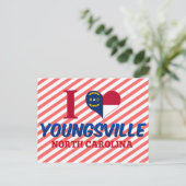 Youngsville, North Carolina Briefkaart (Staand voorkant)