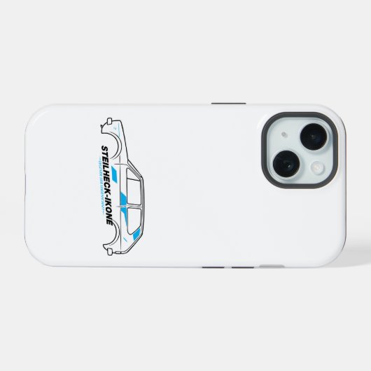 Youngtimer | Retro Car | Tuning Szene iPhone 15 Case (Achterkant horizontaal)