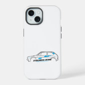 Youngtimer | Retro Car | Tuning Szene iPhone 15 Case (Achterkant)