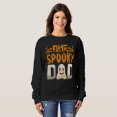 Your A One Spooky Dad Dad Family Halloween Trui (Voorkant volledig)