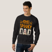 Your A One Spooky Dad Dad Family Halloween Trui (Voorkant volledig)