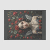 Your angel love flowers and roses! -  tissuepapier (Voorkant)