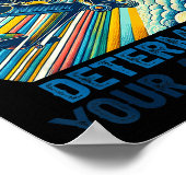 Your Attitude Determines Your Altitude Motivationa Poster (Hoek)