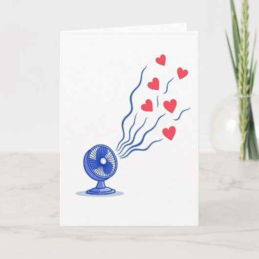 Your Biggest Fan Love Card Kaart (Voorkant)