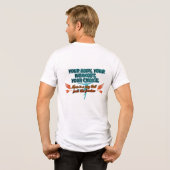 Your Body Your Workout Your Choice Tri-Blend Shirt (Achterkant volledig)