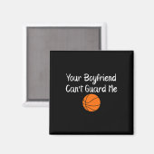 Your Boyfriend Can't Guard Me Sketll Sports Magneet (Voorkant / Achterkant)