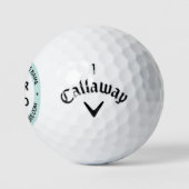Your Branded Company Logo Stamps Golf Balls Golfballen (Logo)