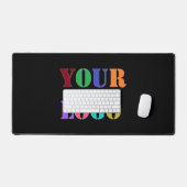 Your Branded Logo Business Desk Mat Template (Keyboard & Muis)