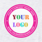 Your Branded Logo Business Product Labels Example (Design 1)