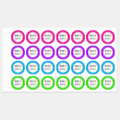 Your Branded Logo Business Product Labels Example (Vel)