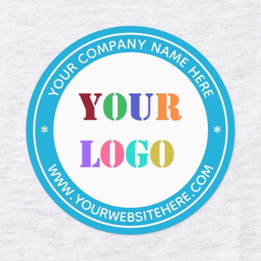 Your Branded Logo Business Product Labels Example (Design 3)