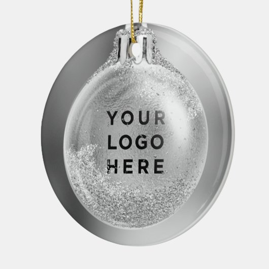 Your Business Logo Into Christmas Ball | Custom Keramisch Ornament (Links)