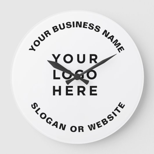 Your Business Logo Simple and Professional Grote Klok (Voorkant)