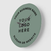 Your Business Logo Simple and Professional Sage Grote Klok (Hoek)
