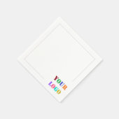 Your Business Promotional Branded Napkins Example Servet (Hoek)