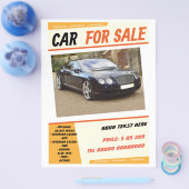 Your car for sale flyer (Enkel)
